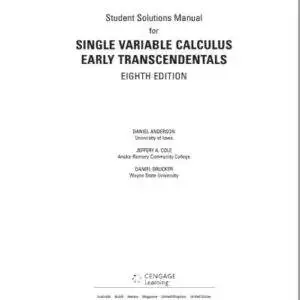 solution manual james stewart 8e