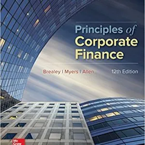 Principles of Corporate Finance (Mcgraw-hill/Irwin Series in Finance, Insurance, and Real Estate) (12th Edition) - eBook