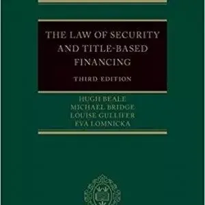 The Law of Security and Title-Based Financing (3rd Edition) - eBook