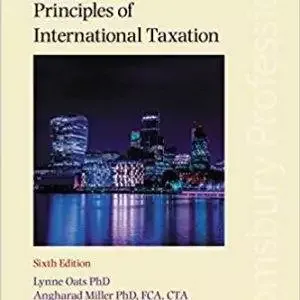 Principles of International Taxation (6th Edition) - eBook