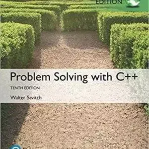Problem Solving with C++ (10th Edition) - eBook