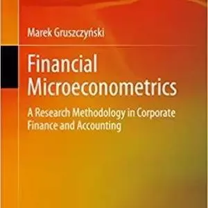 Financial Microeconometrics: A Research Methodology in Corporate Finance and Accounting - eBook