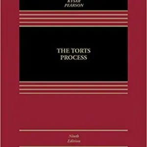 The Torts Process (9th Edition) - eBook