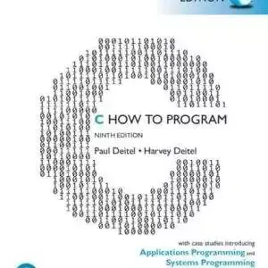 C How to Program: With Case Studies in Applications and Systems Programming (9th Global Edition) - PDF