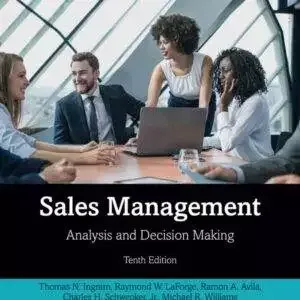 Sales Management (10th Edition) - PDF