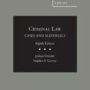 Cases and Materials on Criminal Law (American Casebook Series) (8th Edition) - eBook
