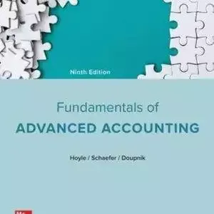 ISE Fundamentals of Advanced Accounting (9th Edition) - eBook