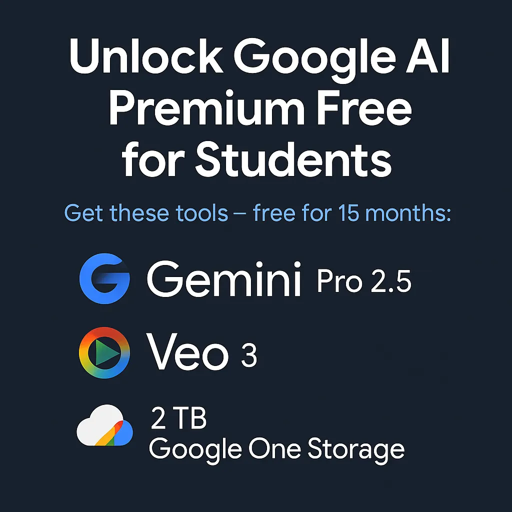 Unlock Google AI Premium for free